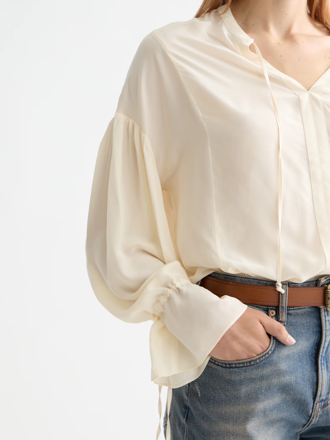 Easy top with draw string cuffs - Image 3