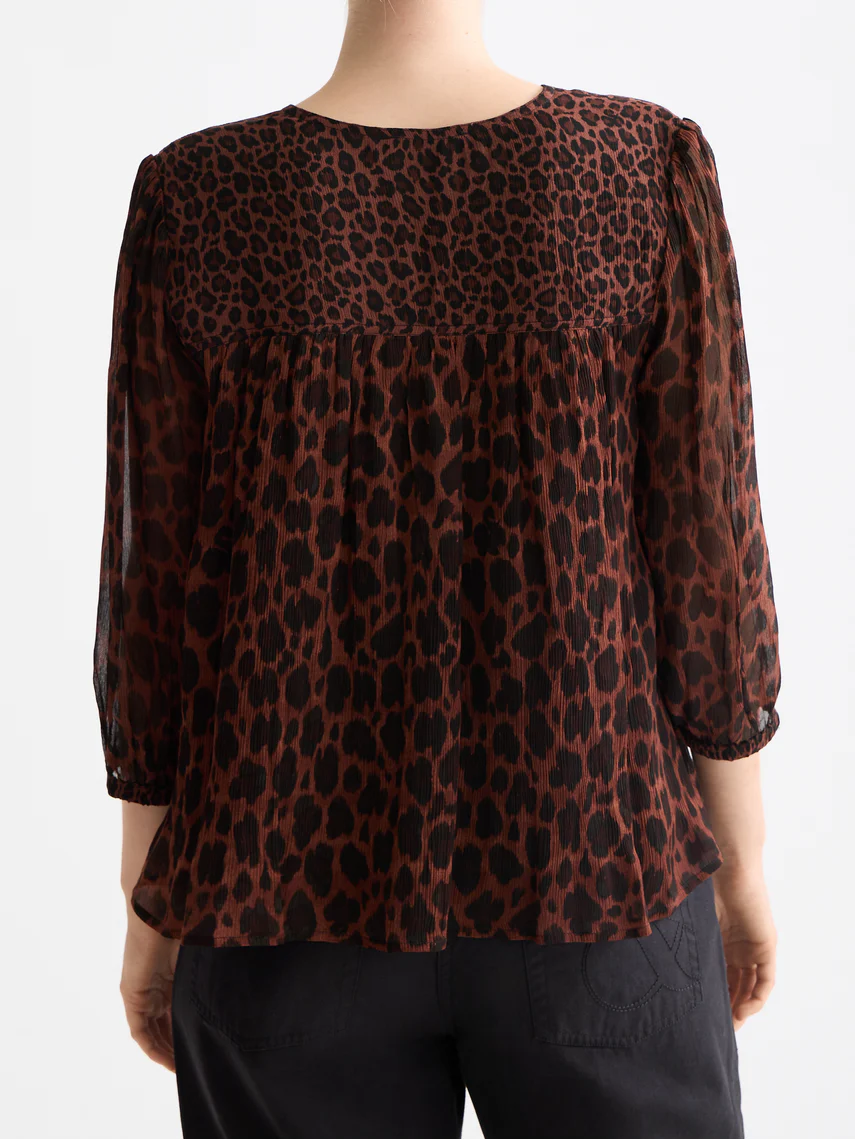 Print short sleeve top - Image 4