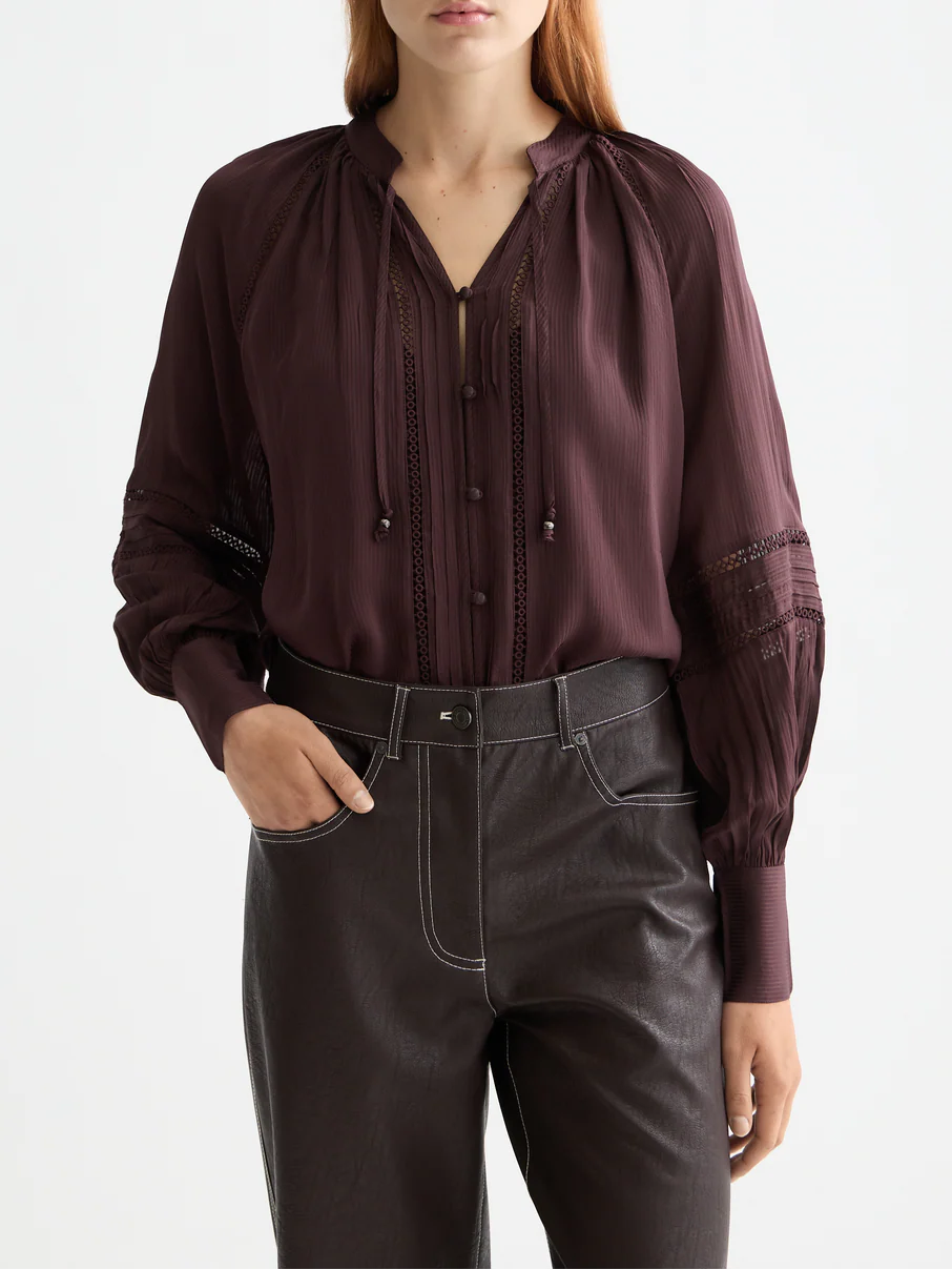 Lace detail blouse - Image 8