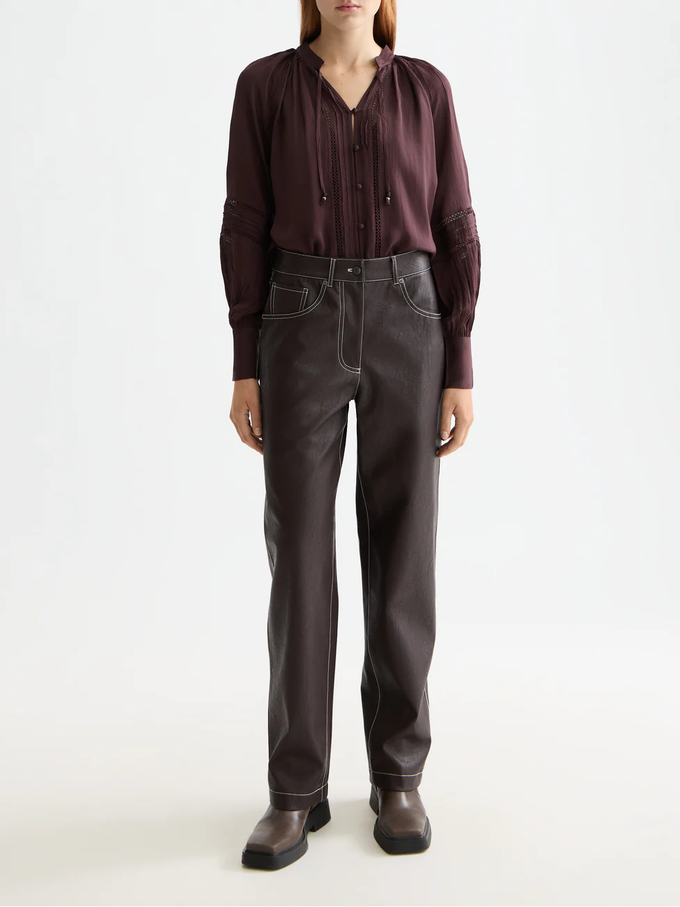 Lace detail blouse - Image 9