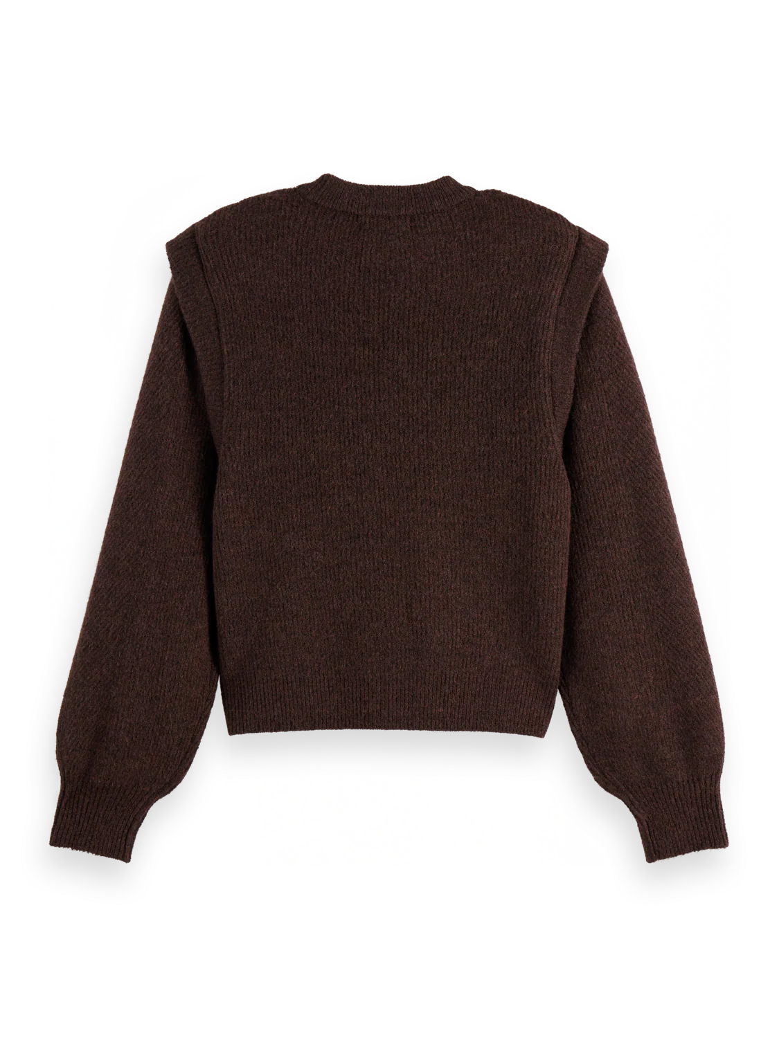 Shoulder detail crew neck pullover - Image 6