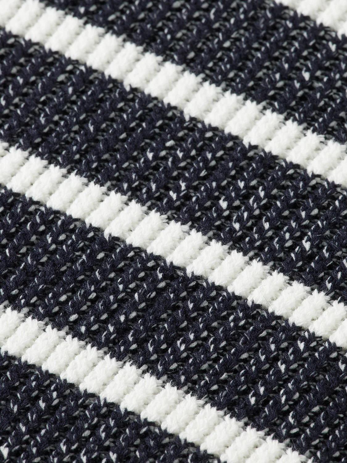 Stripe tie neck pullover - Image 6