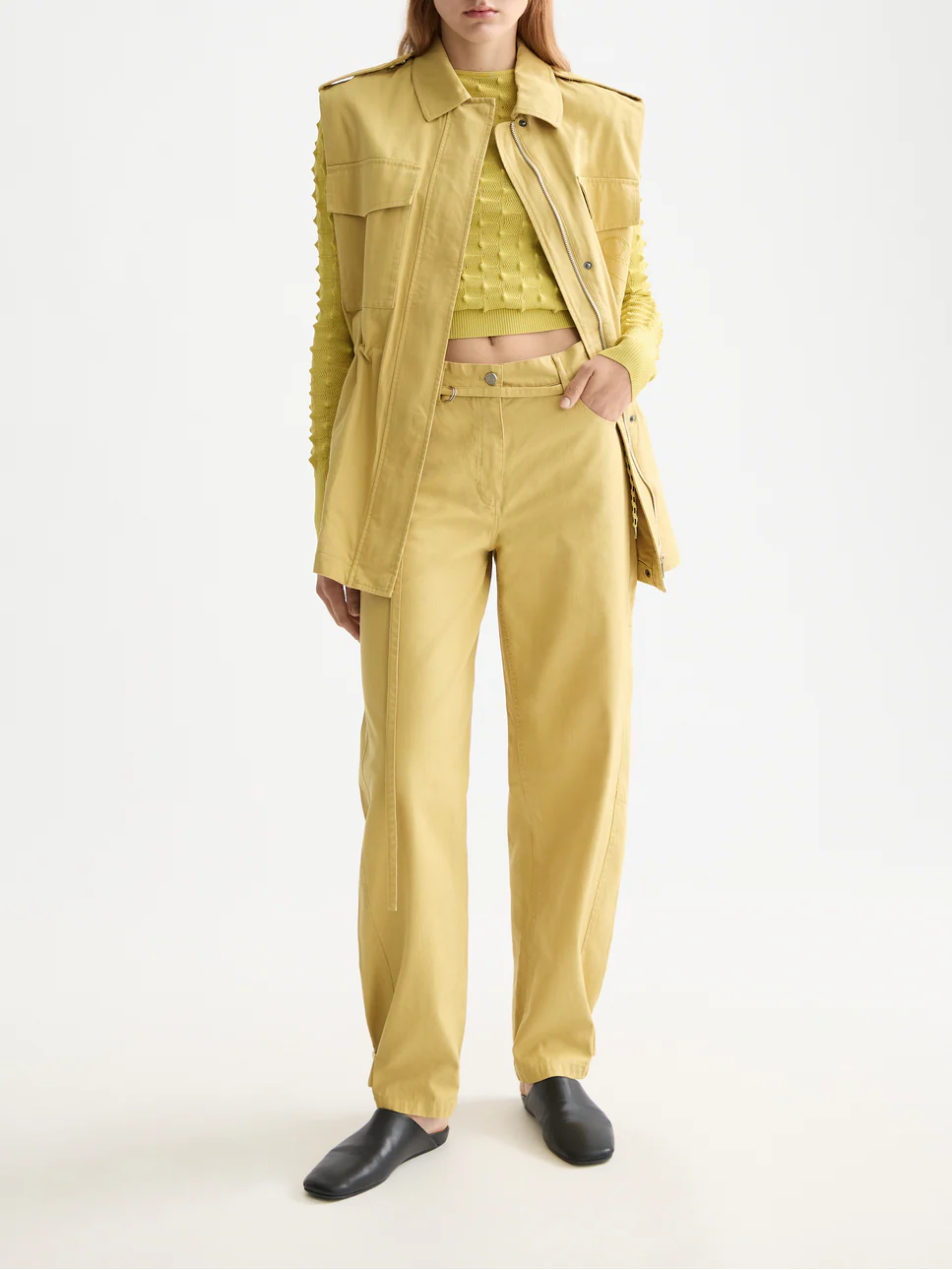 textured stitch pullover - Image 2
