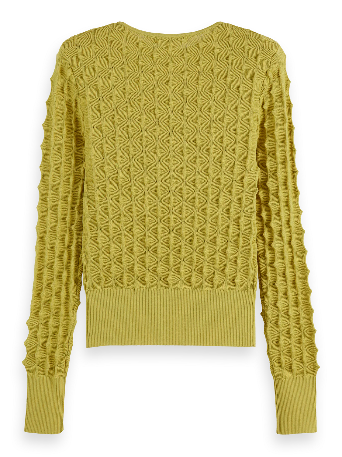 textured stitch pullover - Image 6