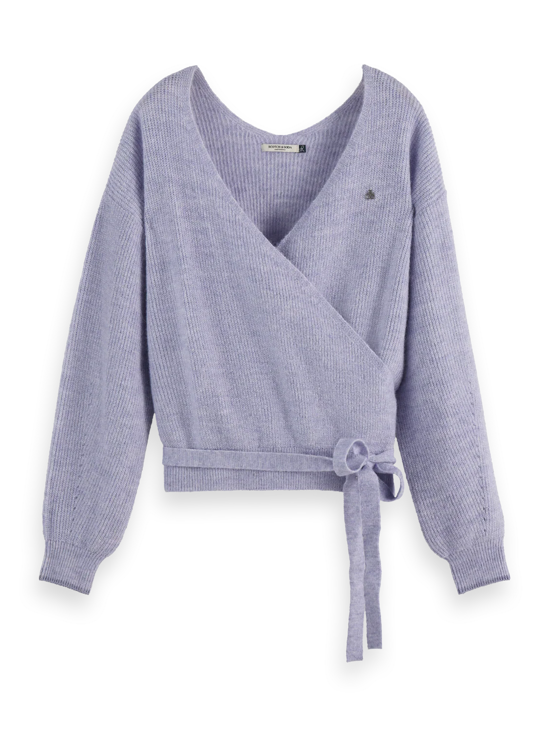 Fuzzy wrap cardigan - Image 11
