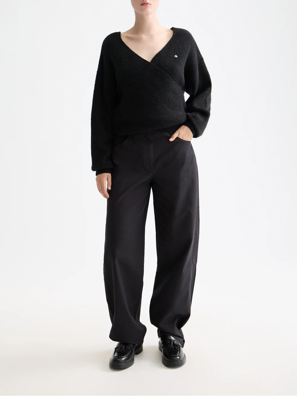 Fuzzy wrap cardigan - Image 2