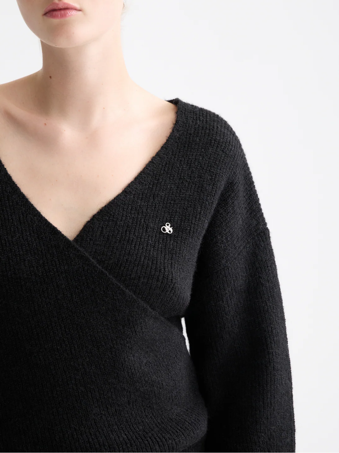 Fuzzy wrap cardigan - Image 3