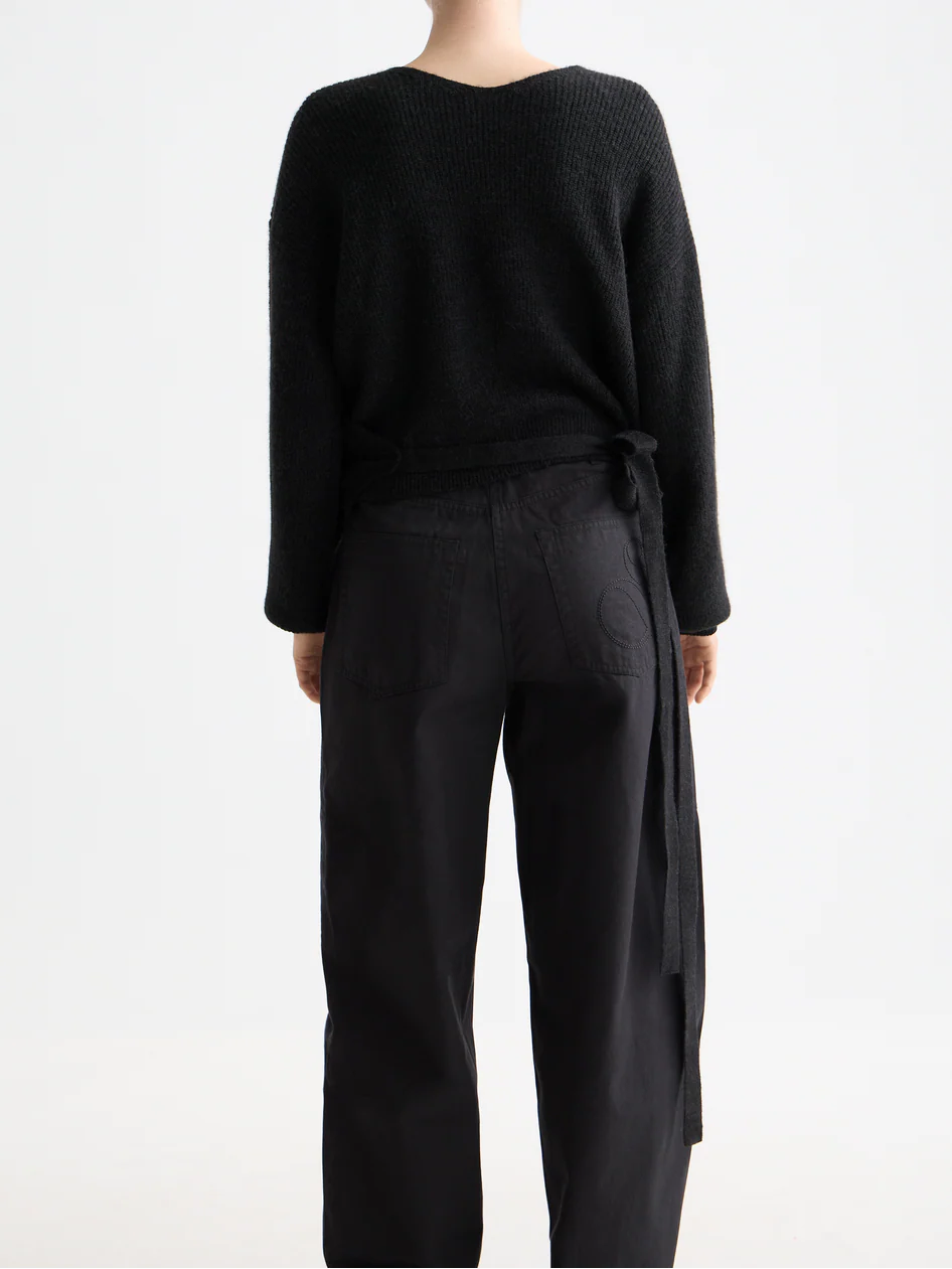 Fuzzy wrap cardigan - Image 4