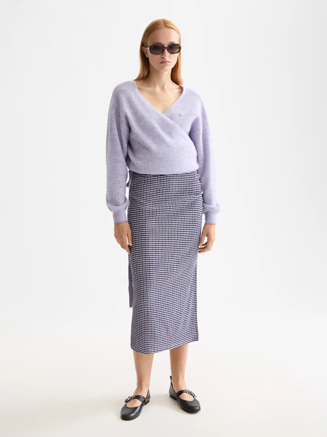 Fuzzy wrap cardigan - Image 9
