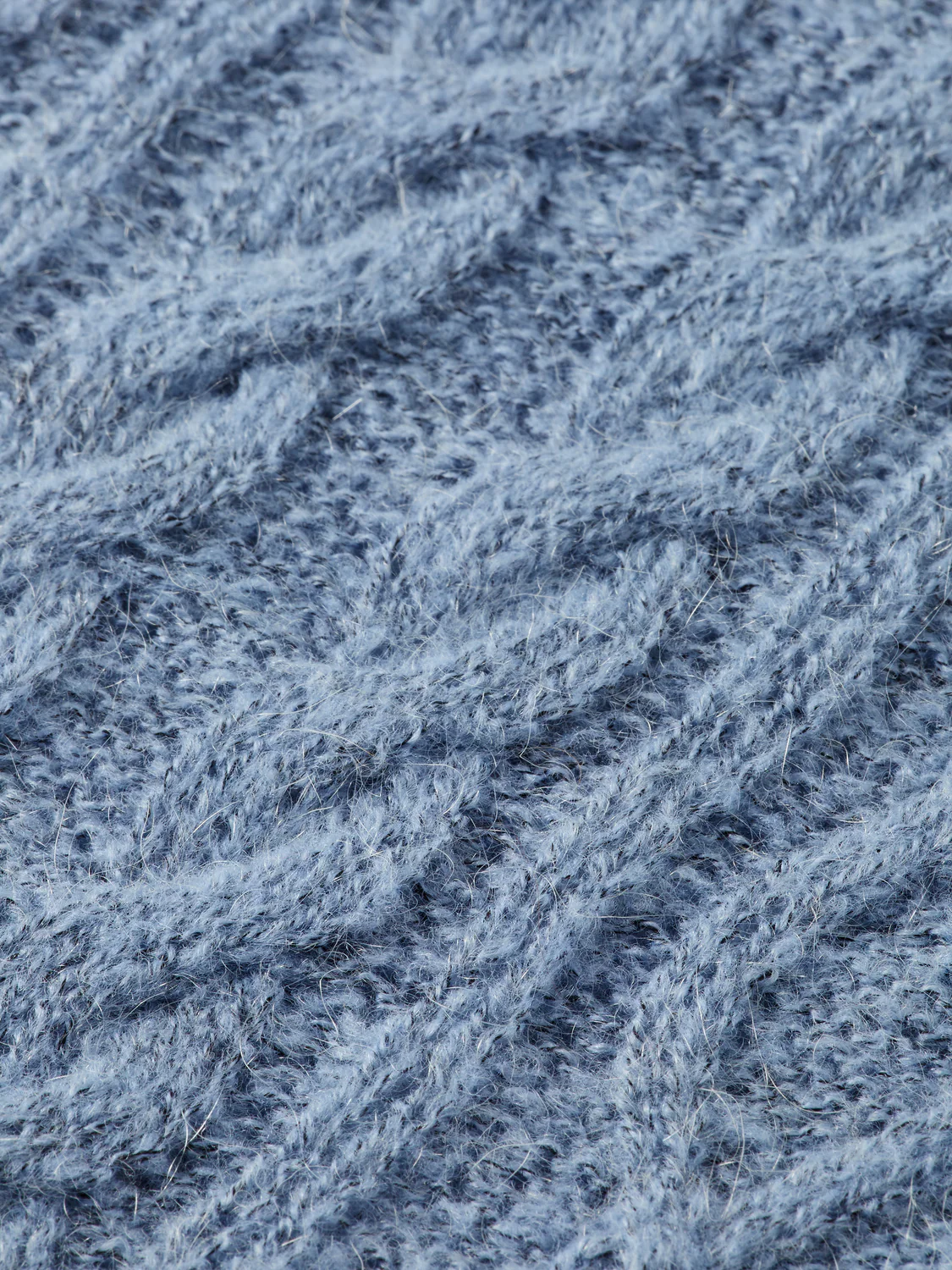 Cable stitch polo neck pullover - Image 7