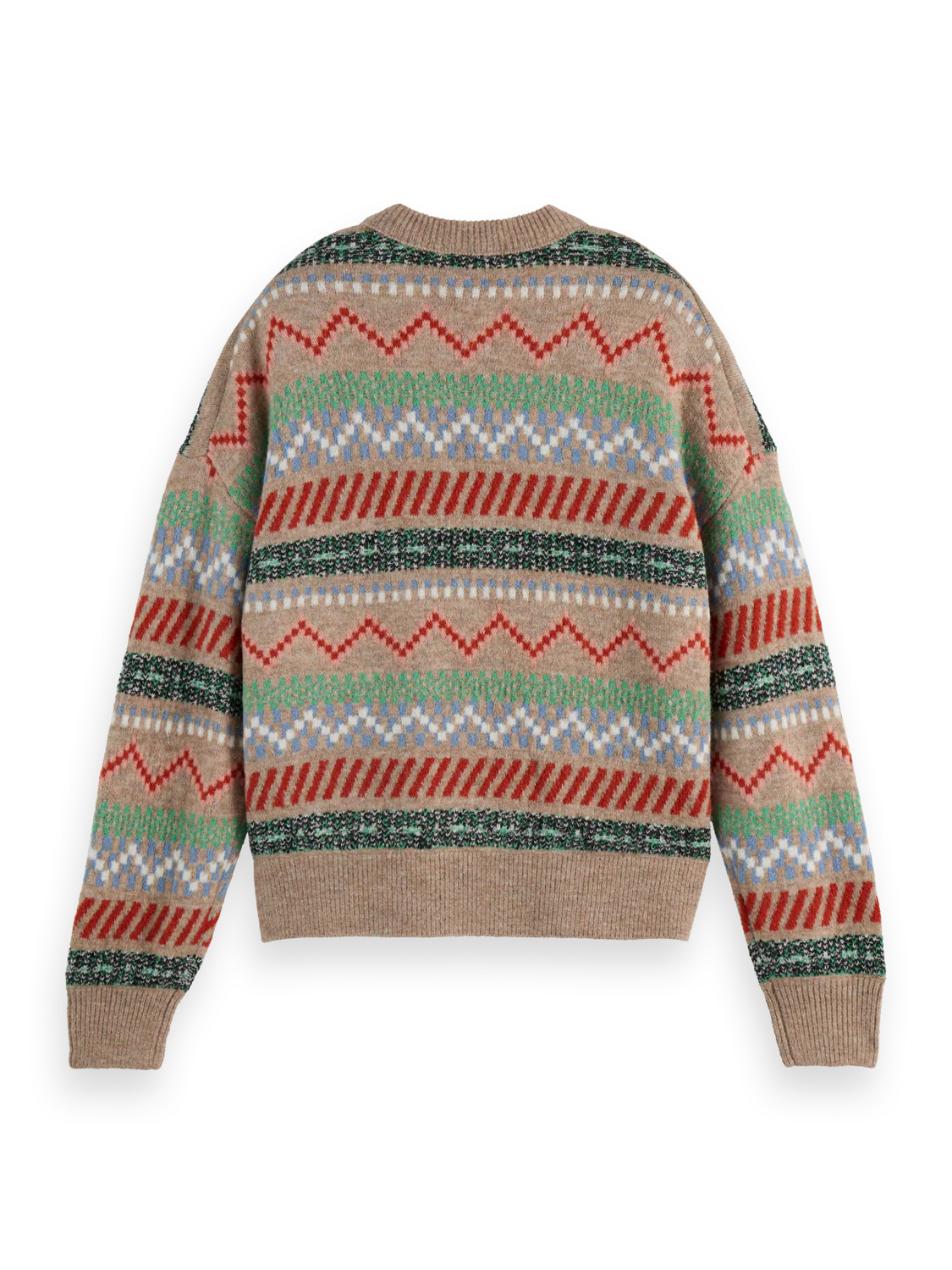 Fair Isle relaxed pullover - Image 6