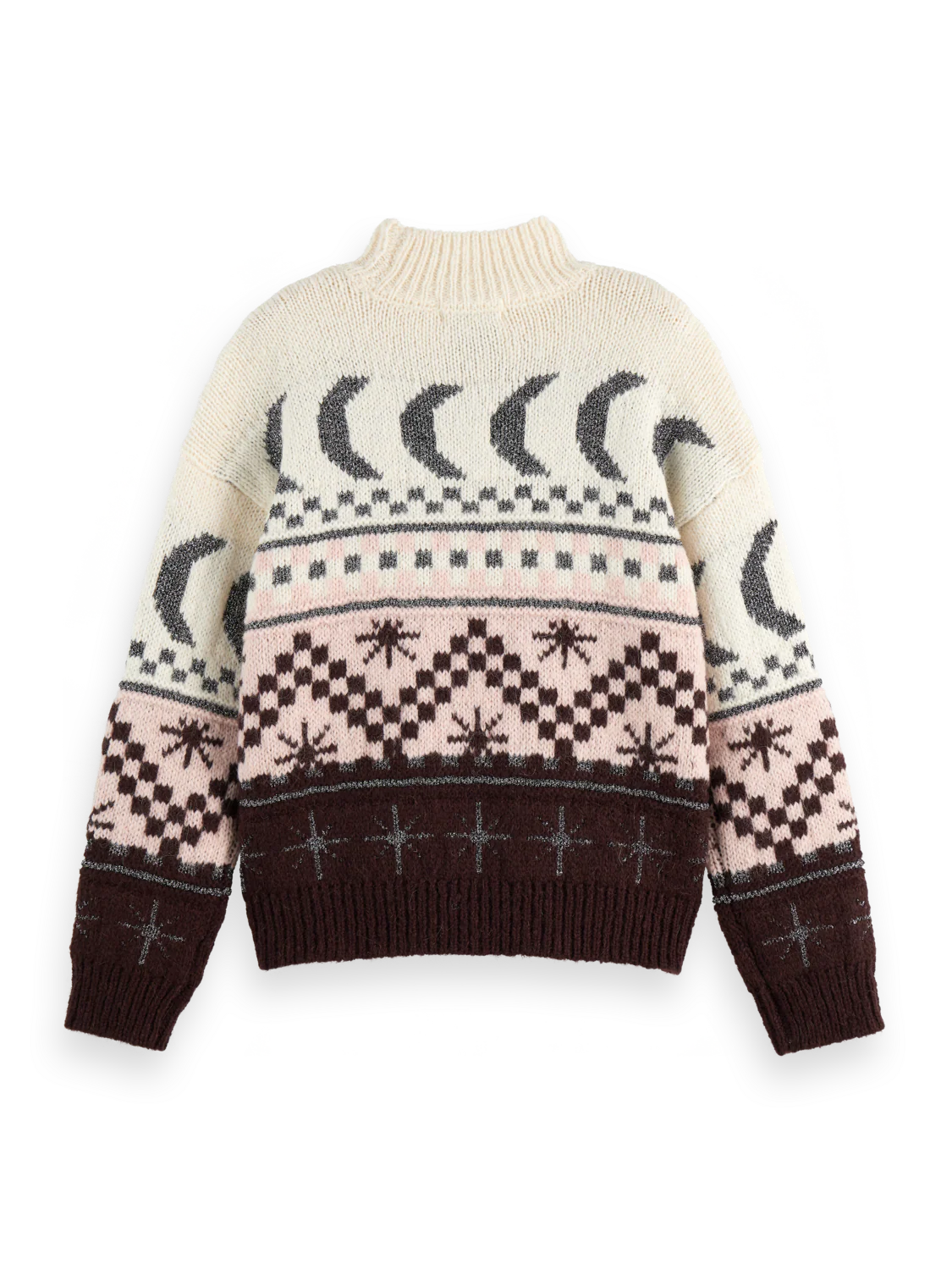 Metallic Fair Isle pullover - Image 6