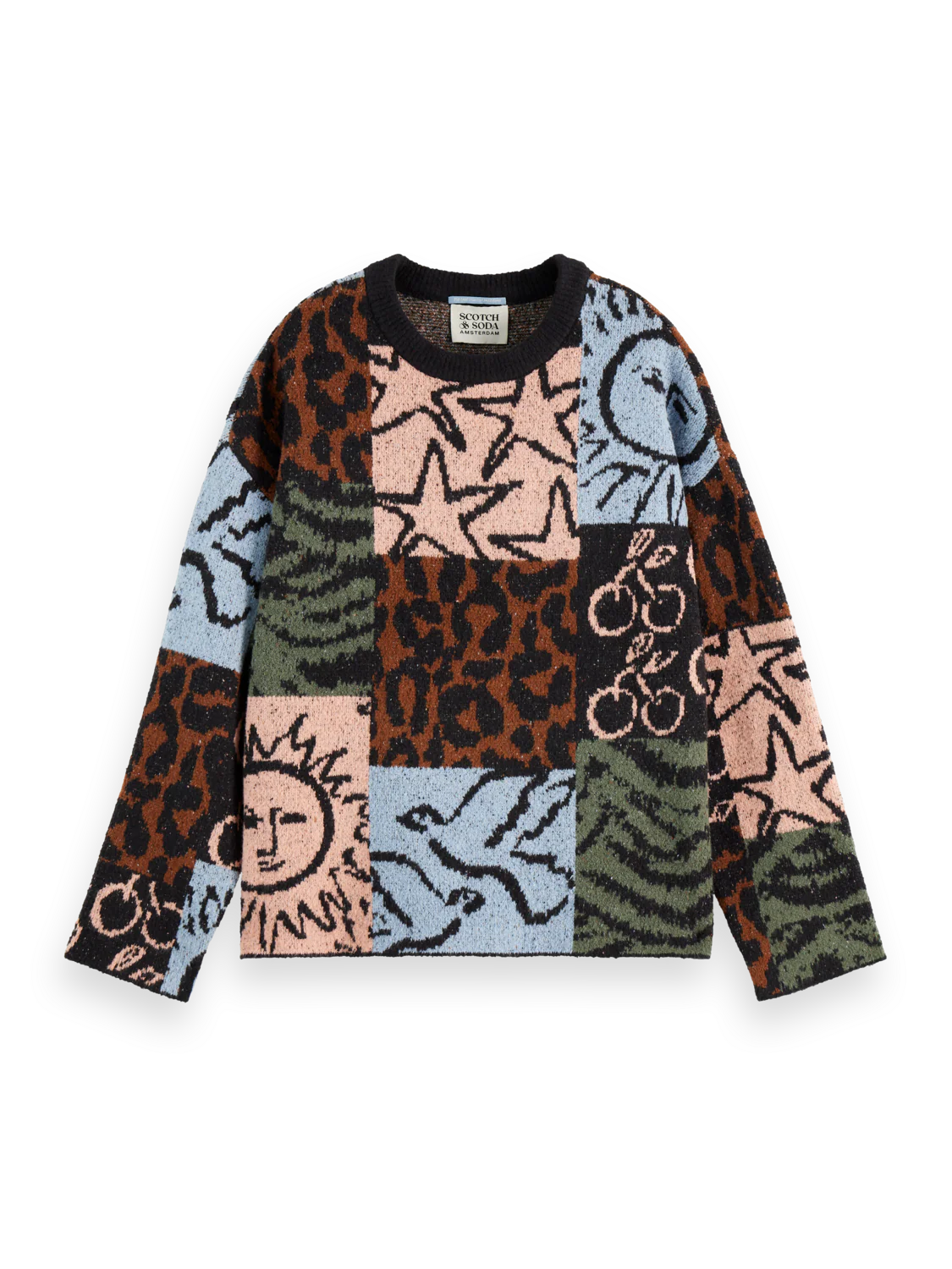 Jacquard oversized pullover - Image 5