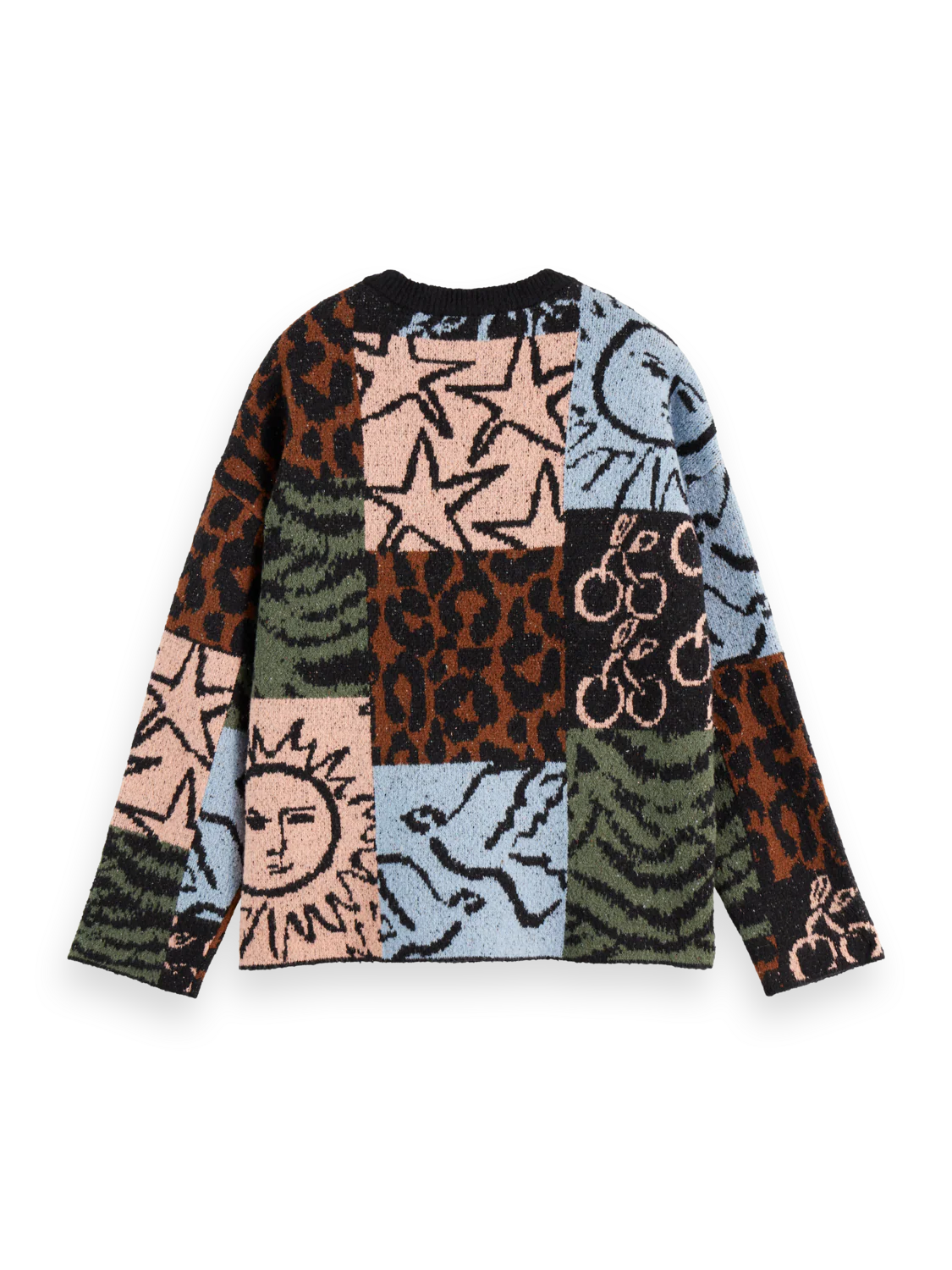 Jacquard oversized pullover - Image 6