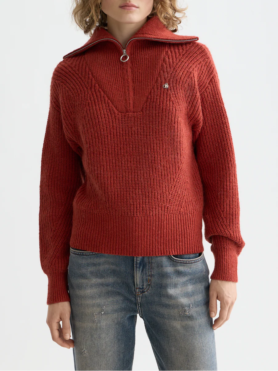 Half zip pullover
