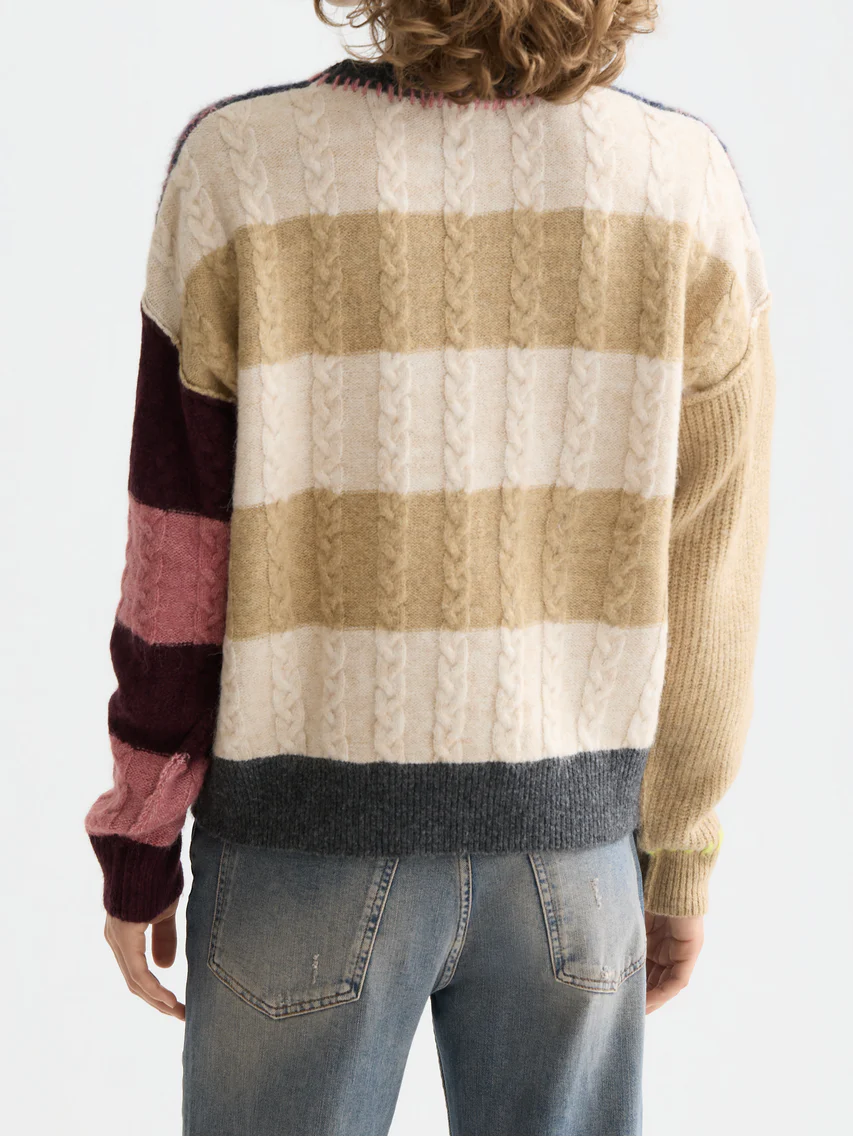 Blocked Fair Isle pullover - Image 4