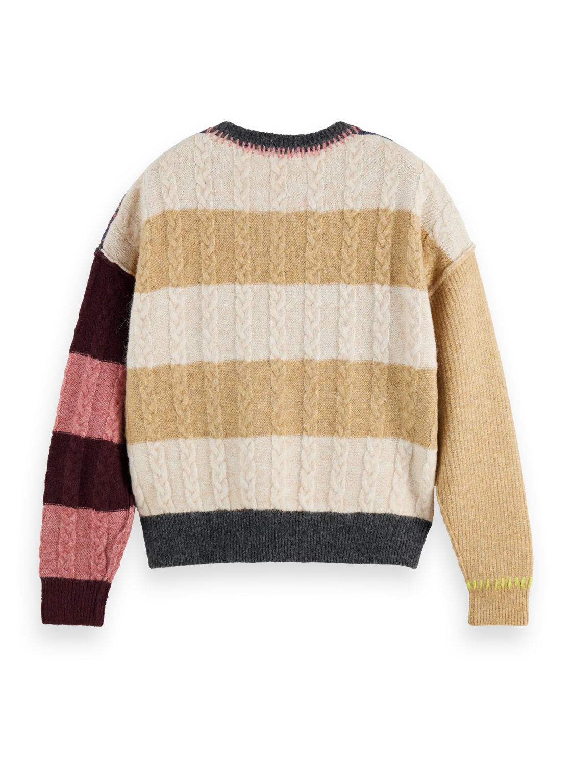 Blocked Fair Isle pullover - Image 5