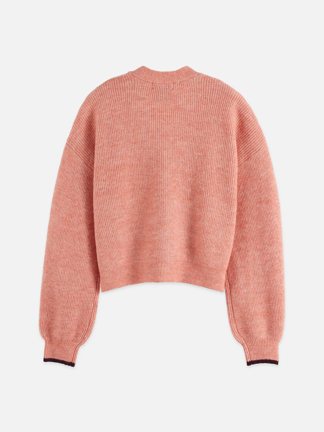 Fuzzy relaxed cardigan - Image 6