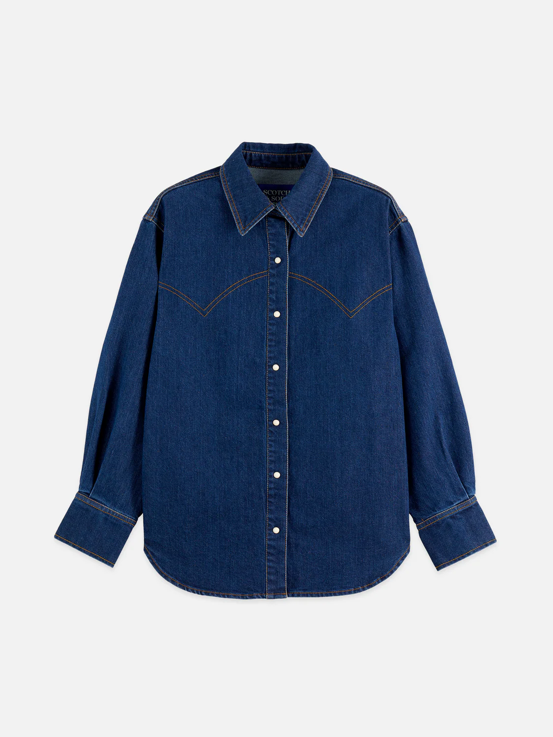 Western denim shirt - Image 5