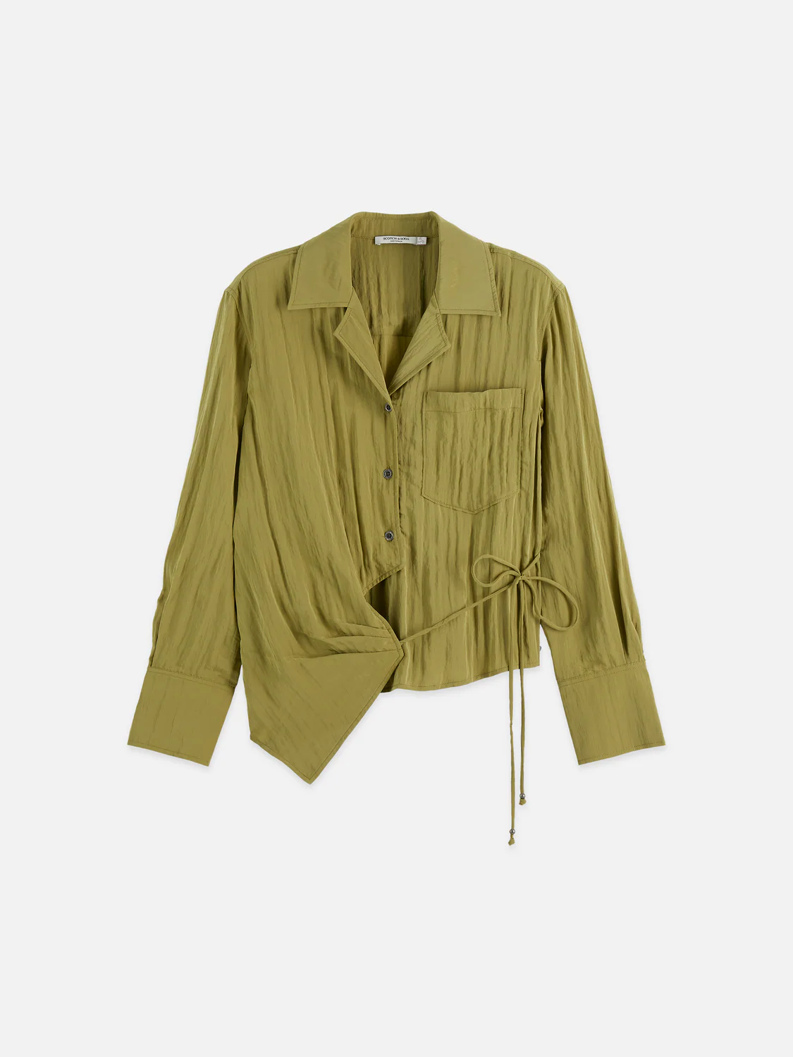 Long sleeved wrap shirt - Image 12