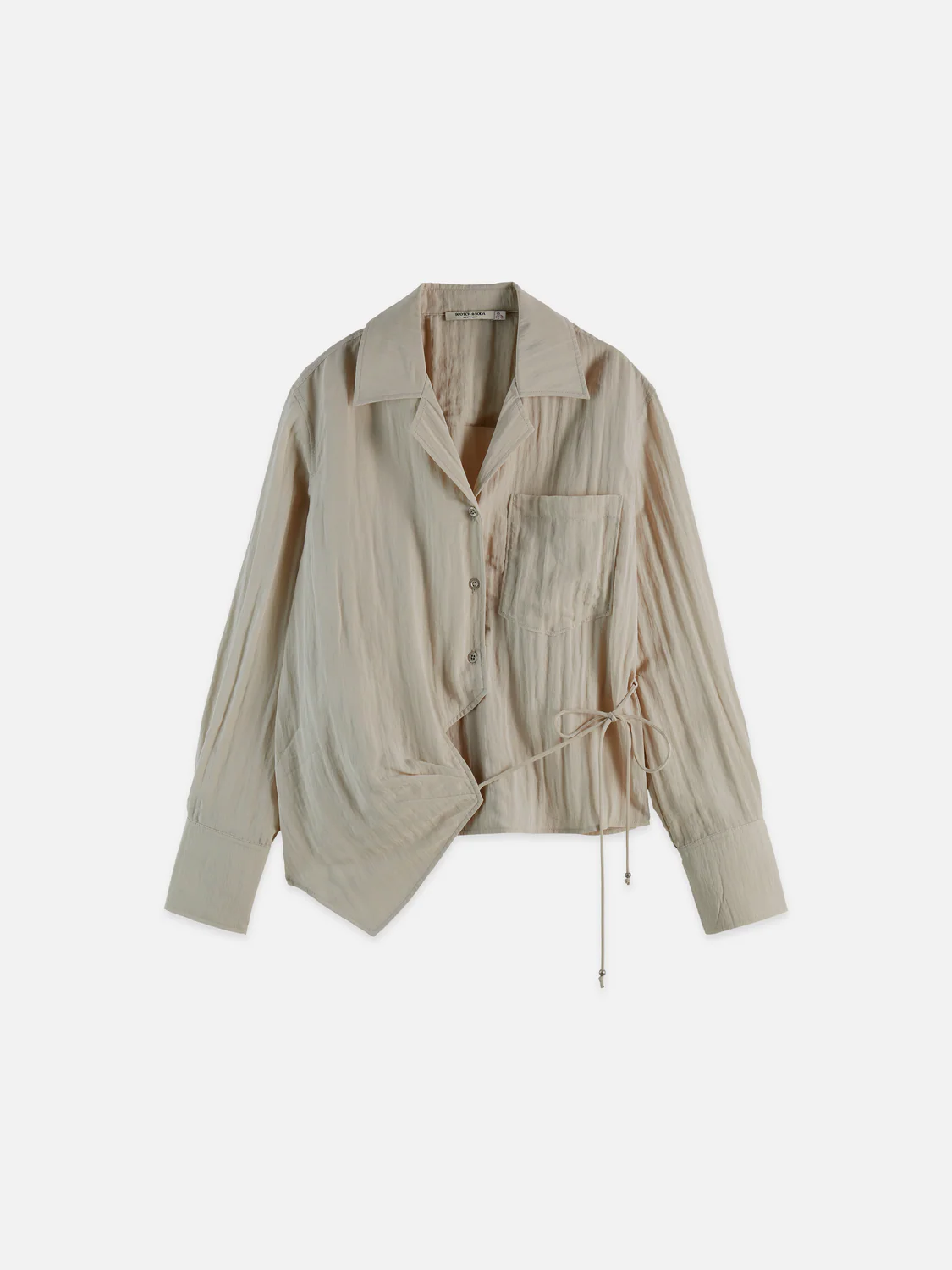 Long sleeved wrap shirt - Image 5