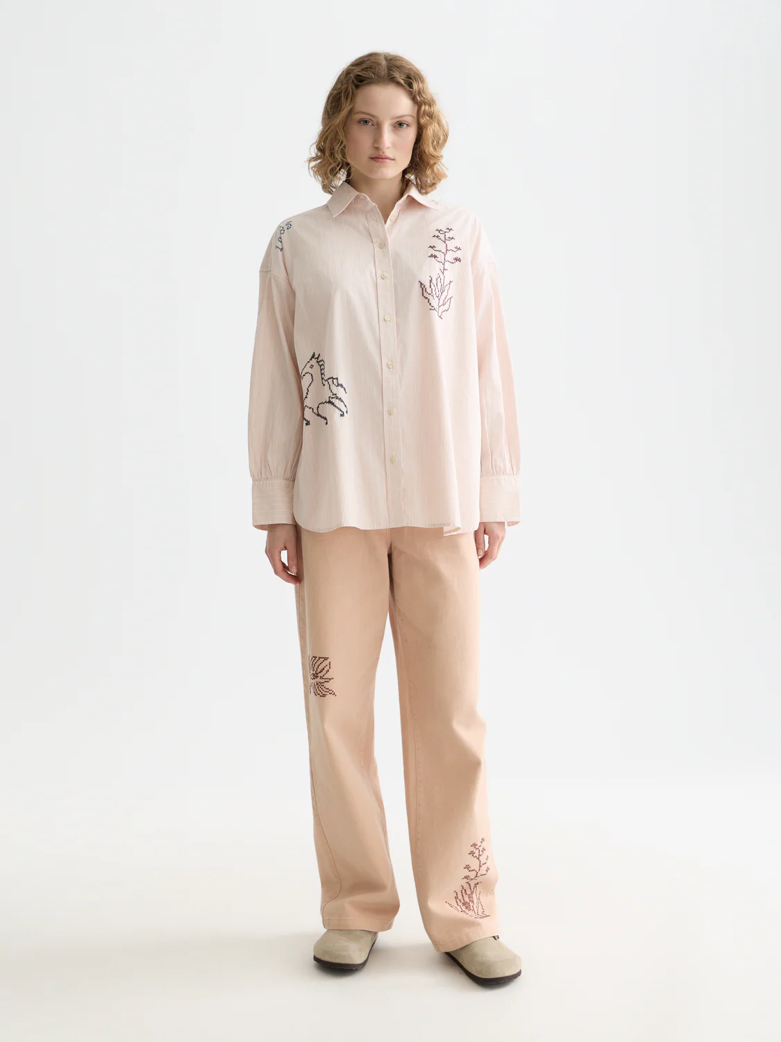 Embroidery girlfriend shirt - Image 2