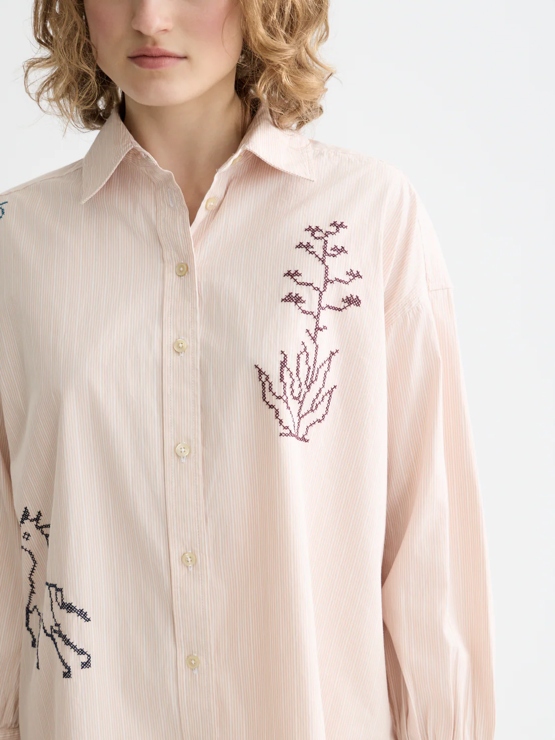 Embroidery girlfriend shirt - Image 3