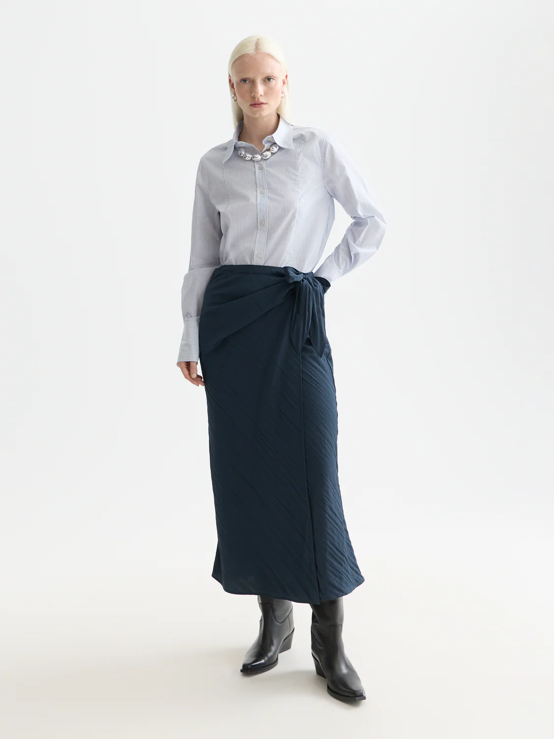 Regular poplin shirt - Image 9