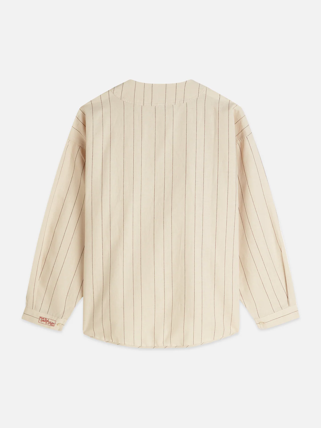 Cotton linen bib shirt - Image 6