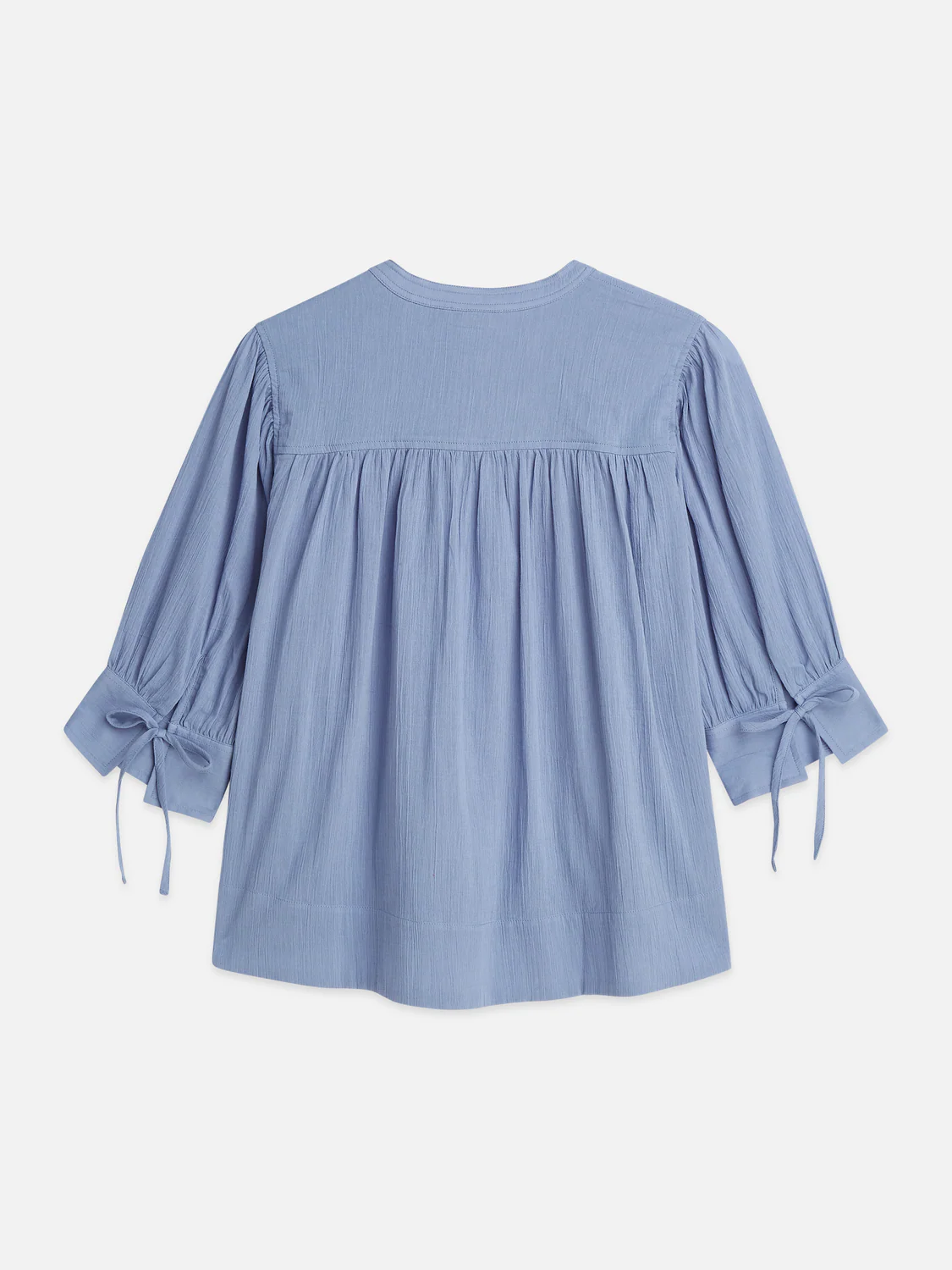 Relaxed blouse with gathers - Image 13