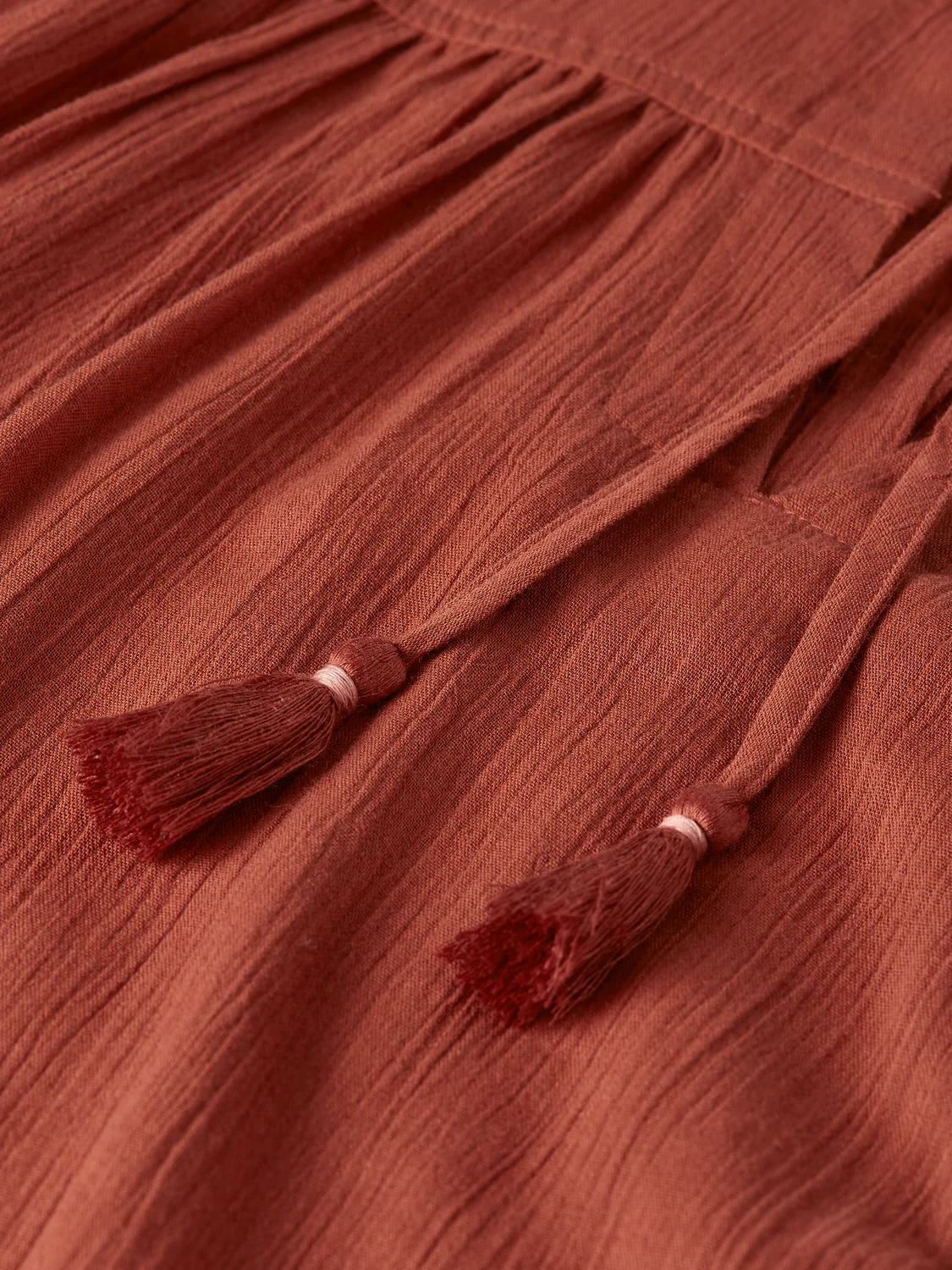 Relaxed blouse with gathers - Image 7