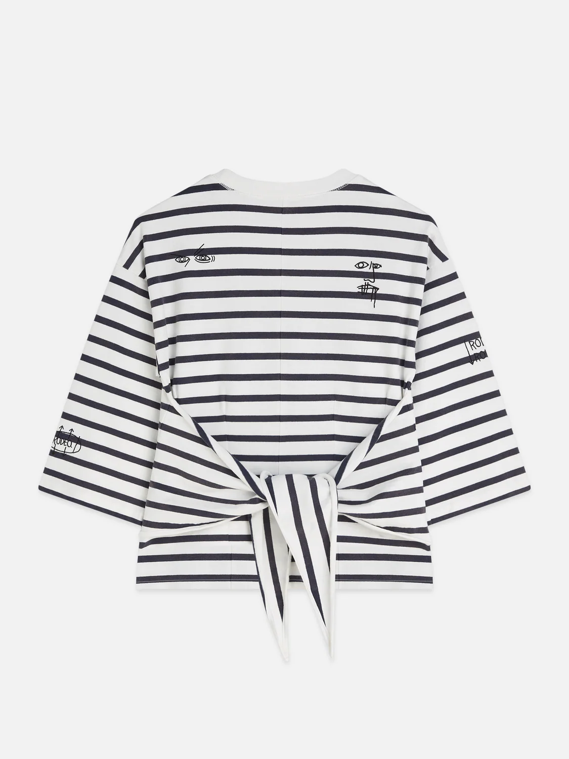 Scotch & Soda x Basquiat Breton T-Shirt - Image 6