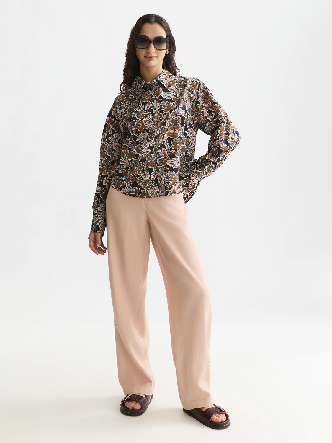Printed relaxed shirt - Image 2