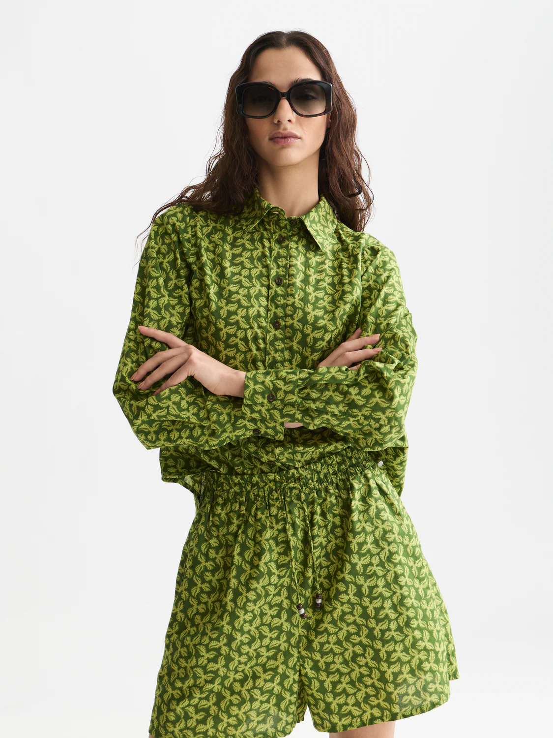 Printed relaxed shirt - Image 8