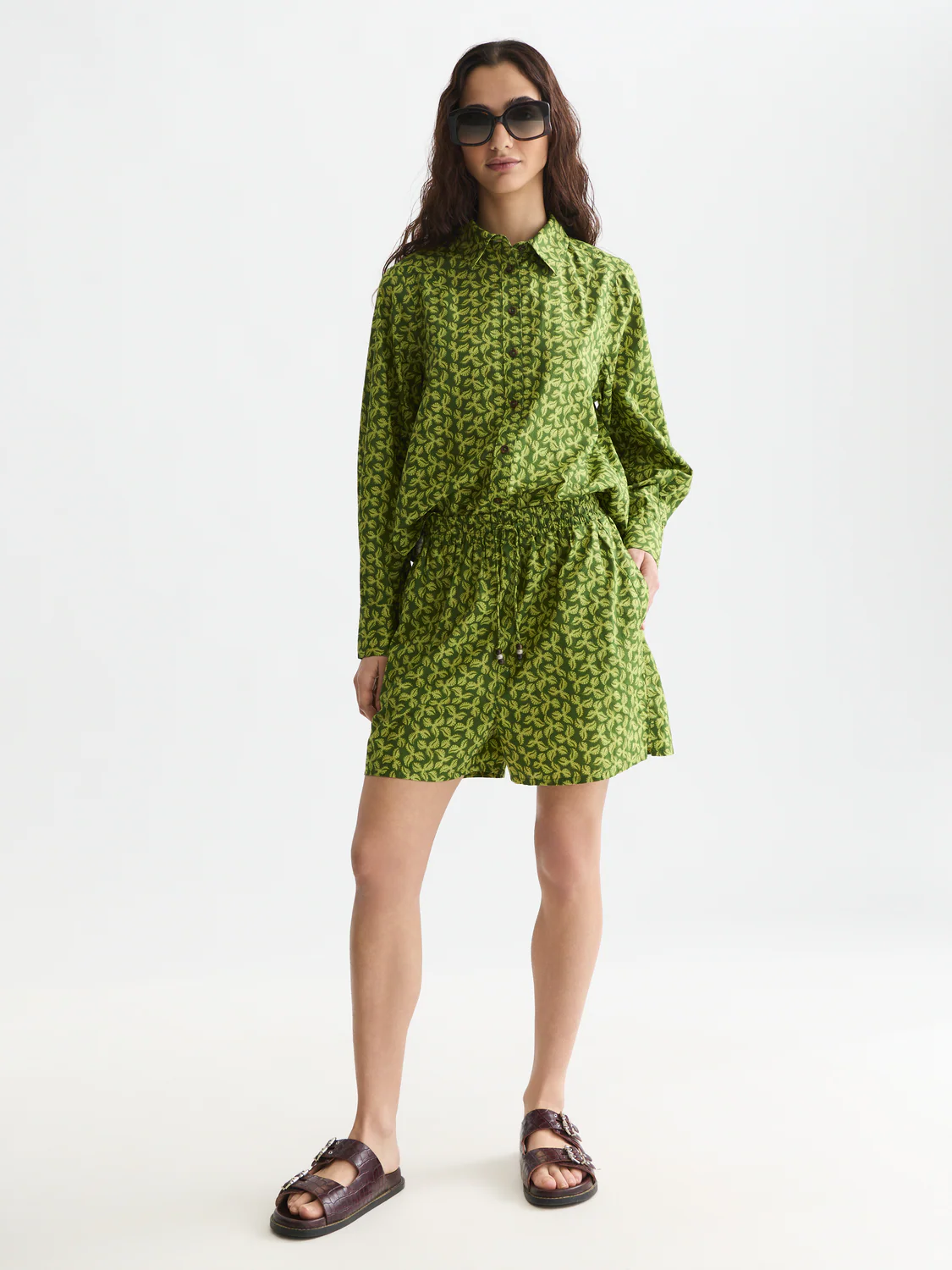 Printed relaxed shirt - Image 9