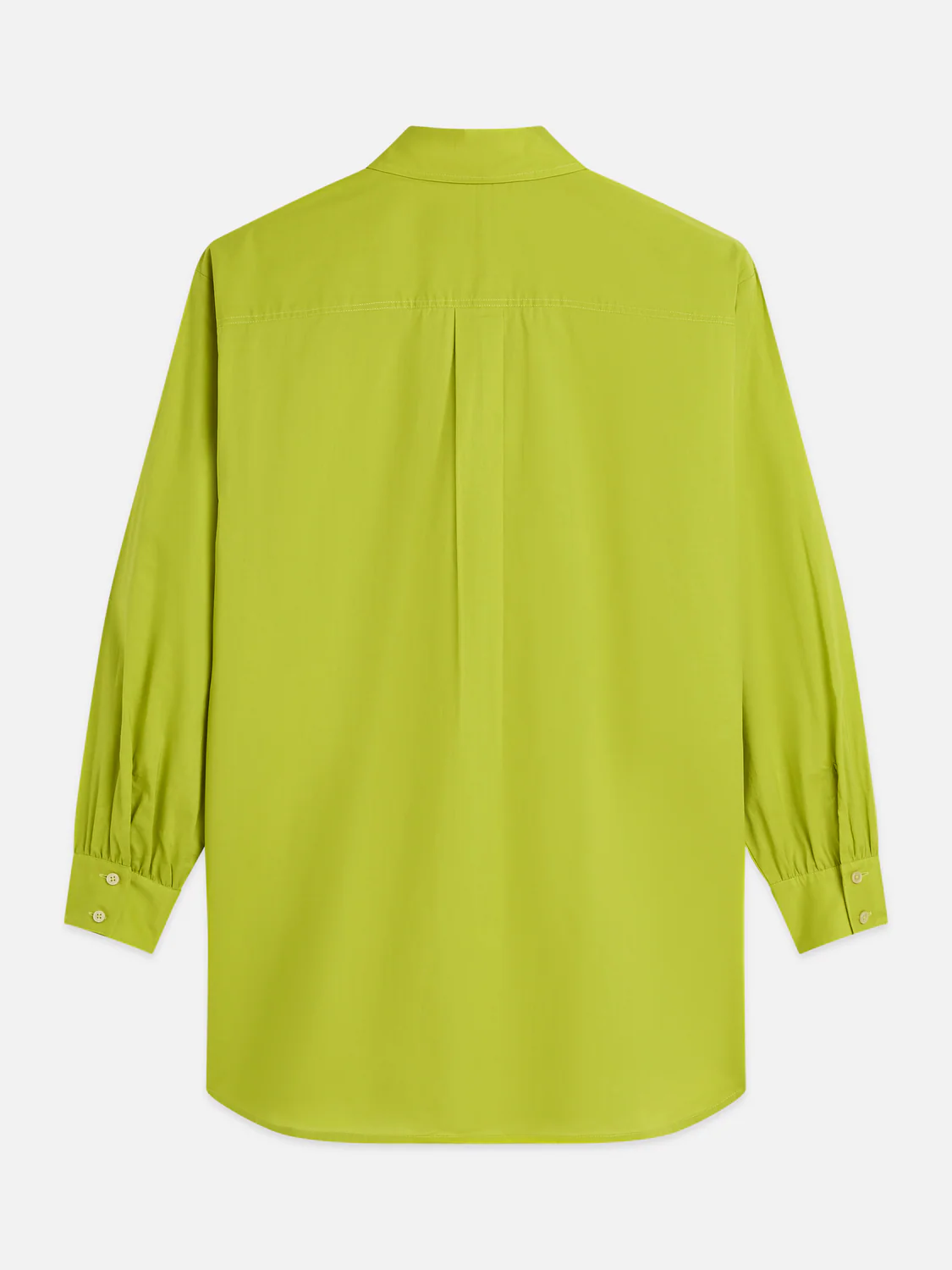 Cotton voile oversized shirt - Image 6
