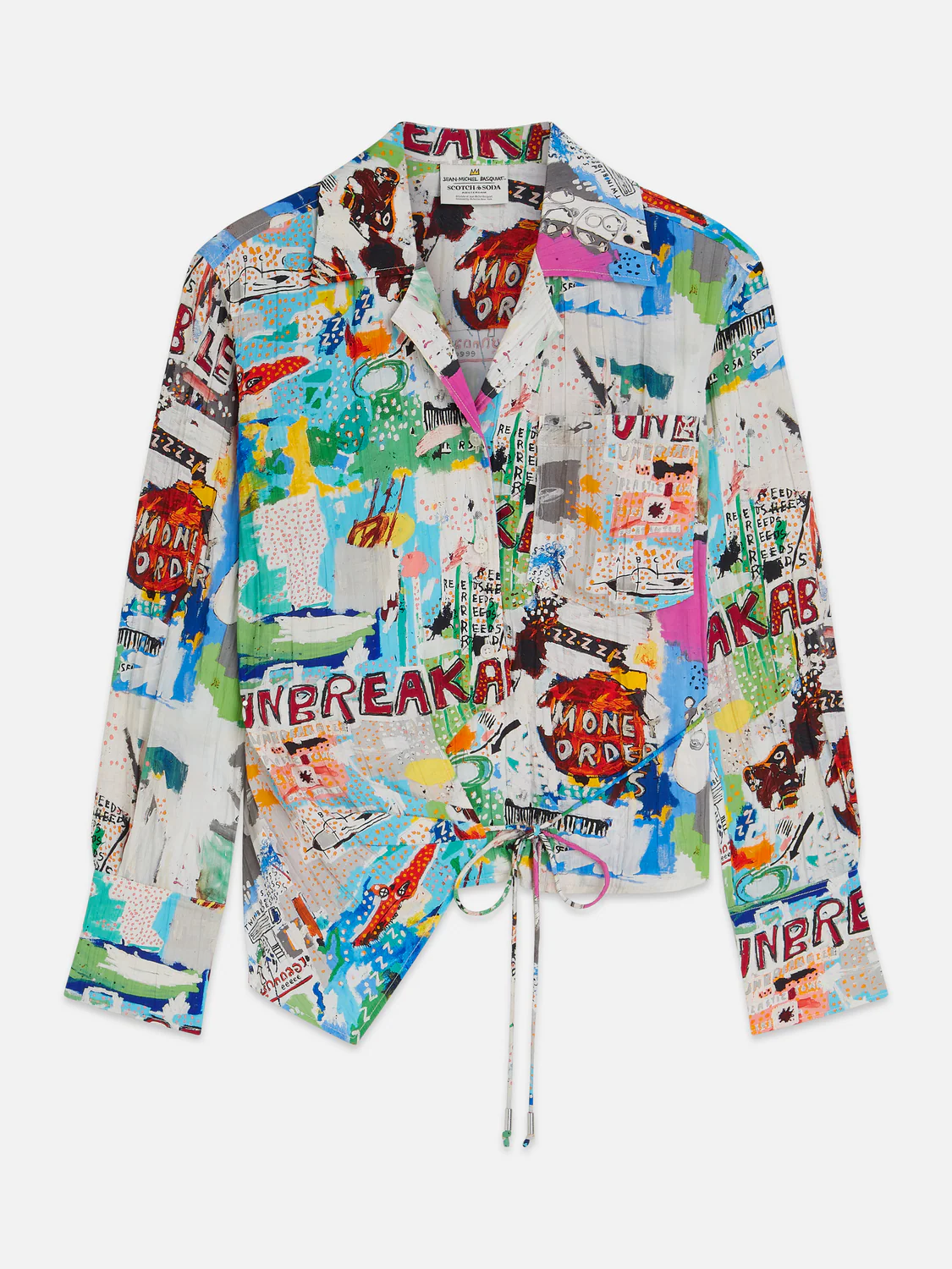 Scotch & Soda x Basquiat Long Sleeved Shirt - Image 5