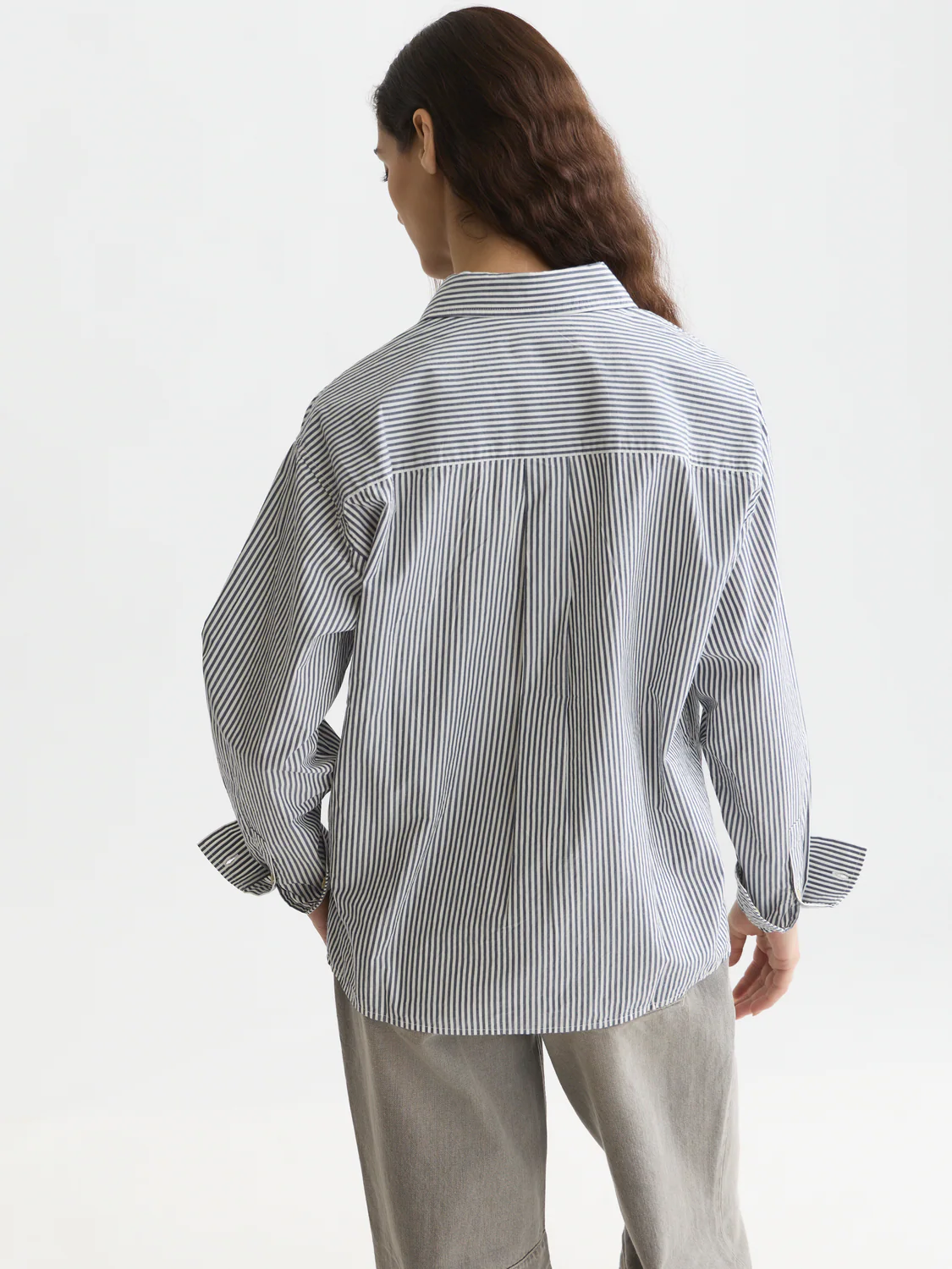 Striped relaxed-fit shirt - Image 4