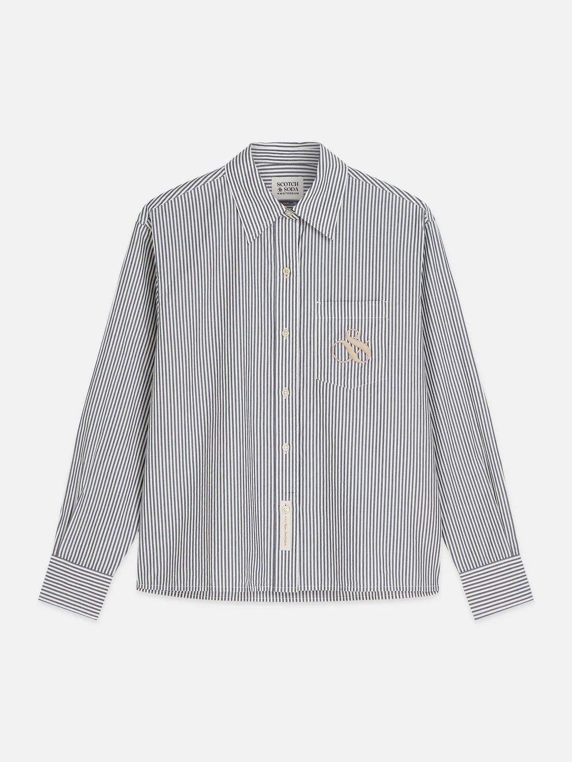 Striped relaxed-fit shirt - Image 5