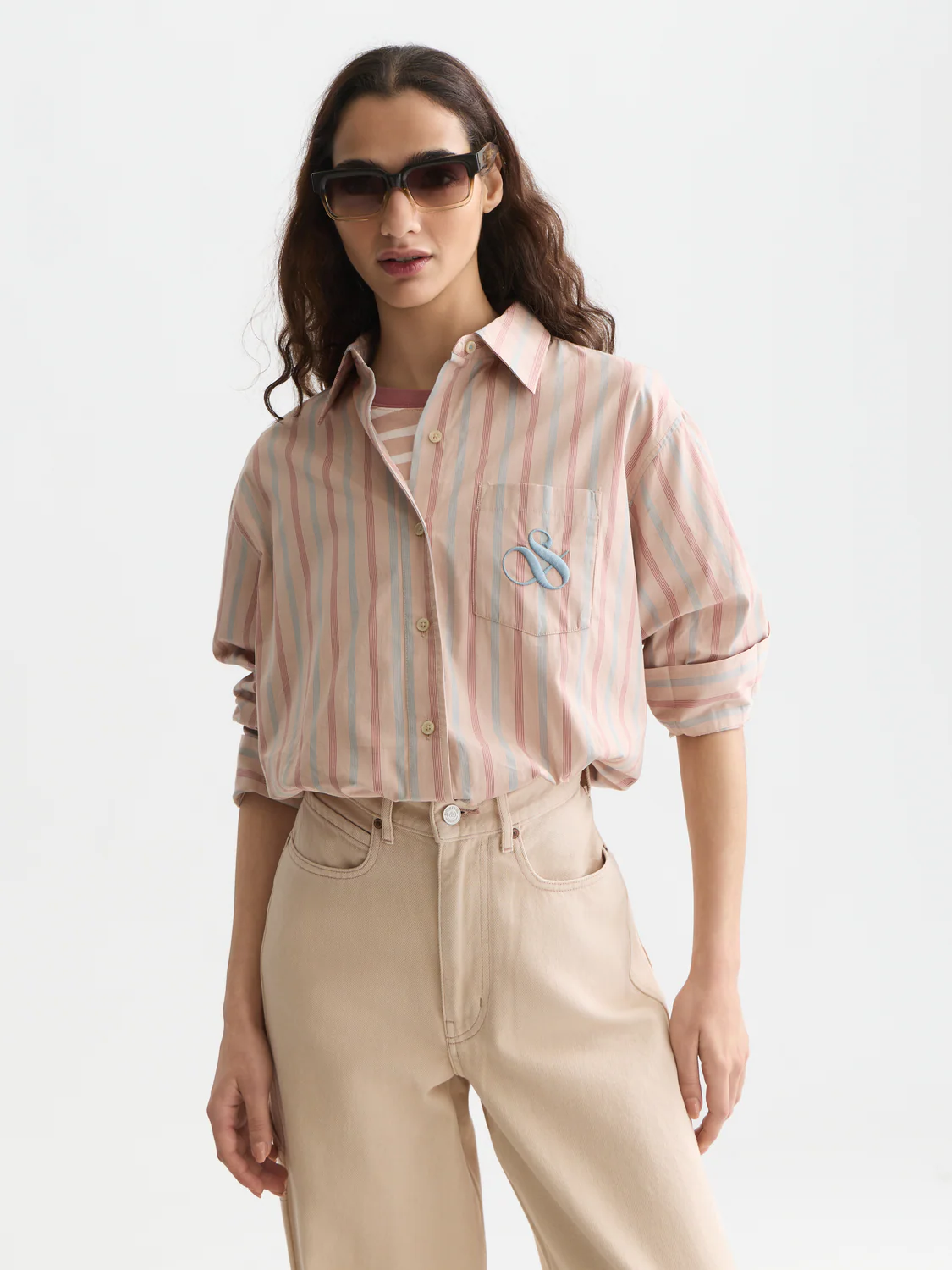 Striped relaxed-fit shirt - Image 8