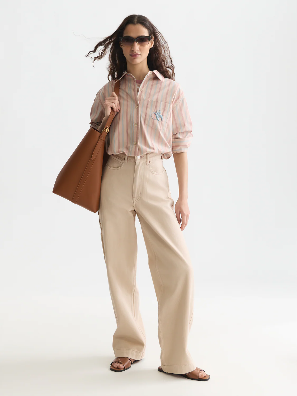 Striped relaxed-fit shirt - Image 9