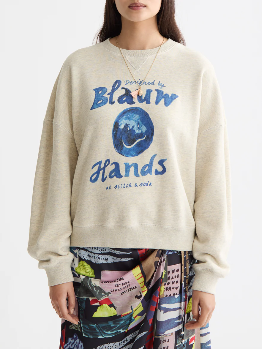 oversized graphic sweatshirt - Image 8