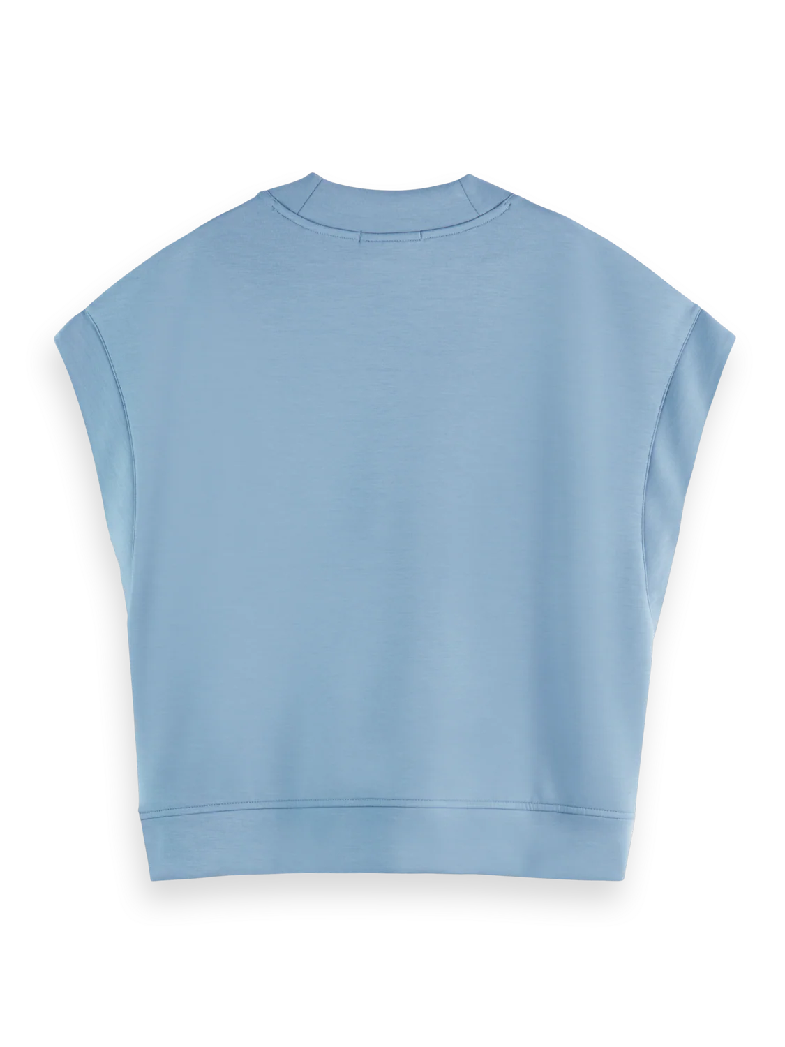 V-neck sleeveless modal sweatshirt - Image 17