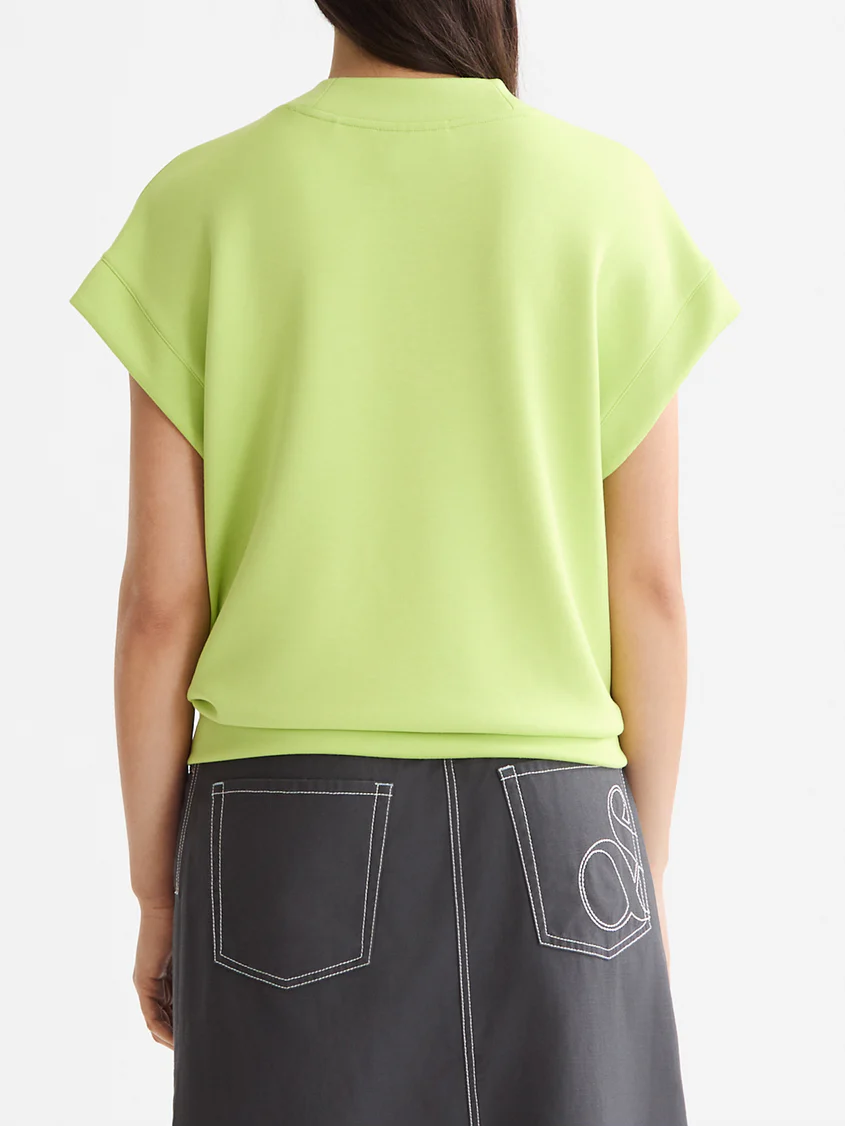 V-neck sleeveless modal sweatshirt - Image 9