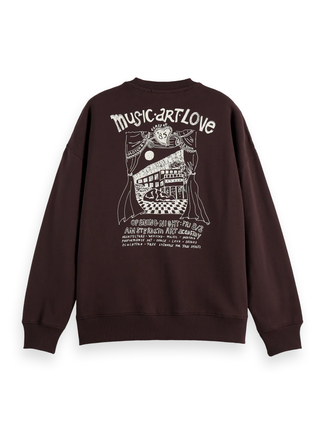 Artwork oversized sweatshirt - Image 6