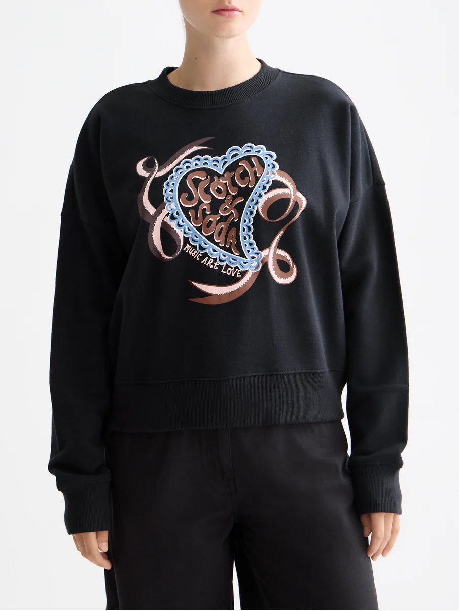 Artwork relaxed sweatshirt