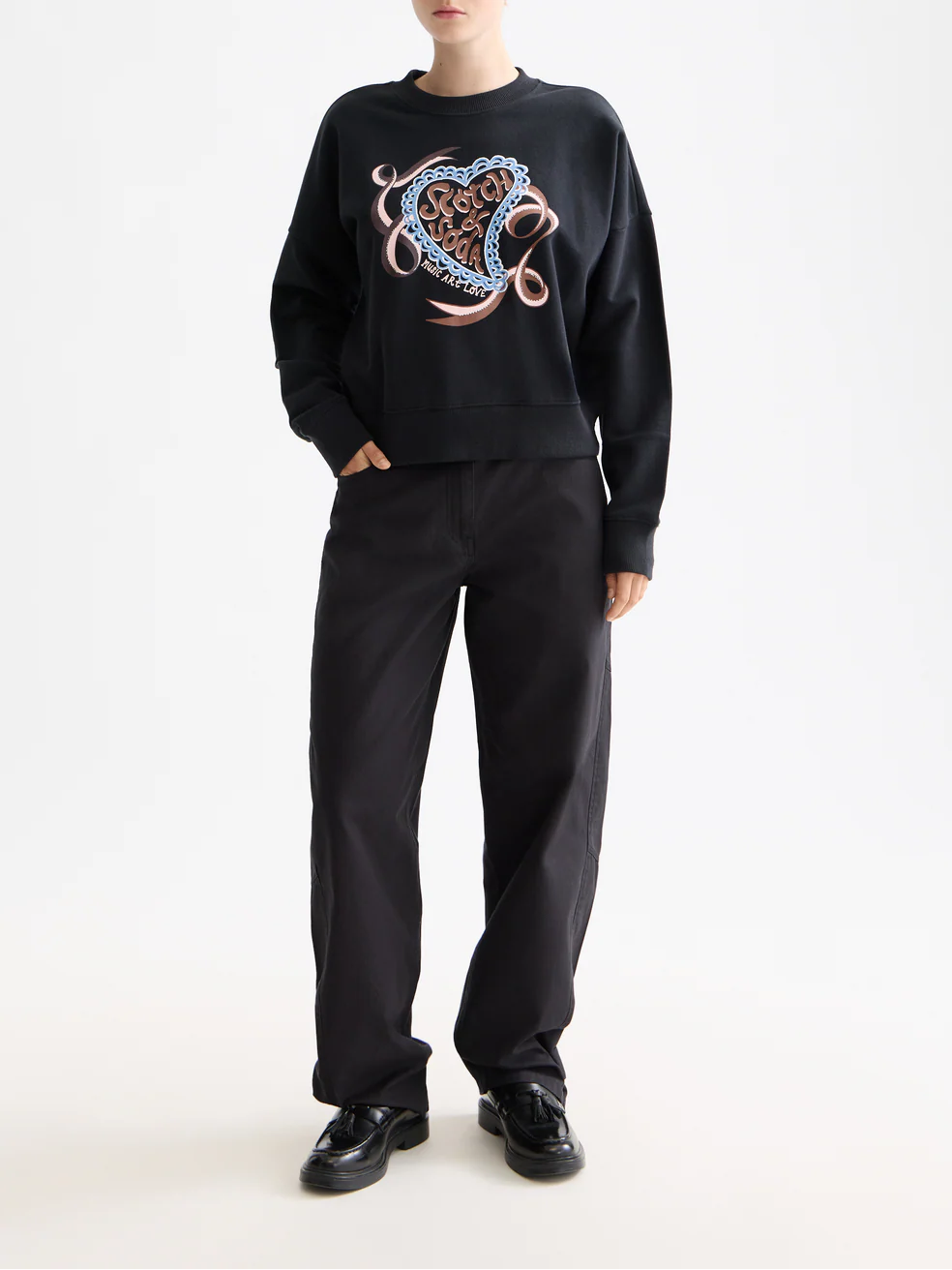 Artwork relaxed sweatshirt - Image 2