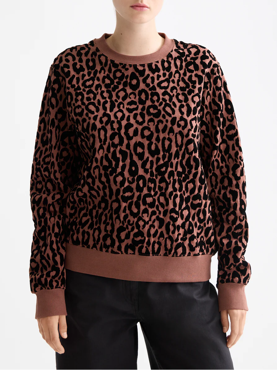 Flock artwork regular sweatshirt