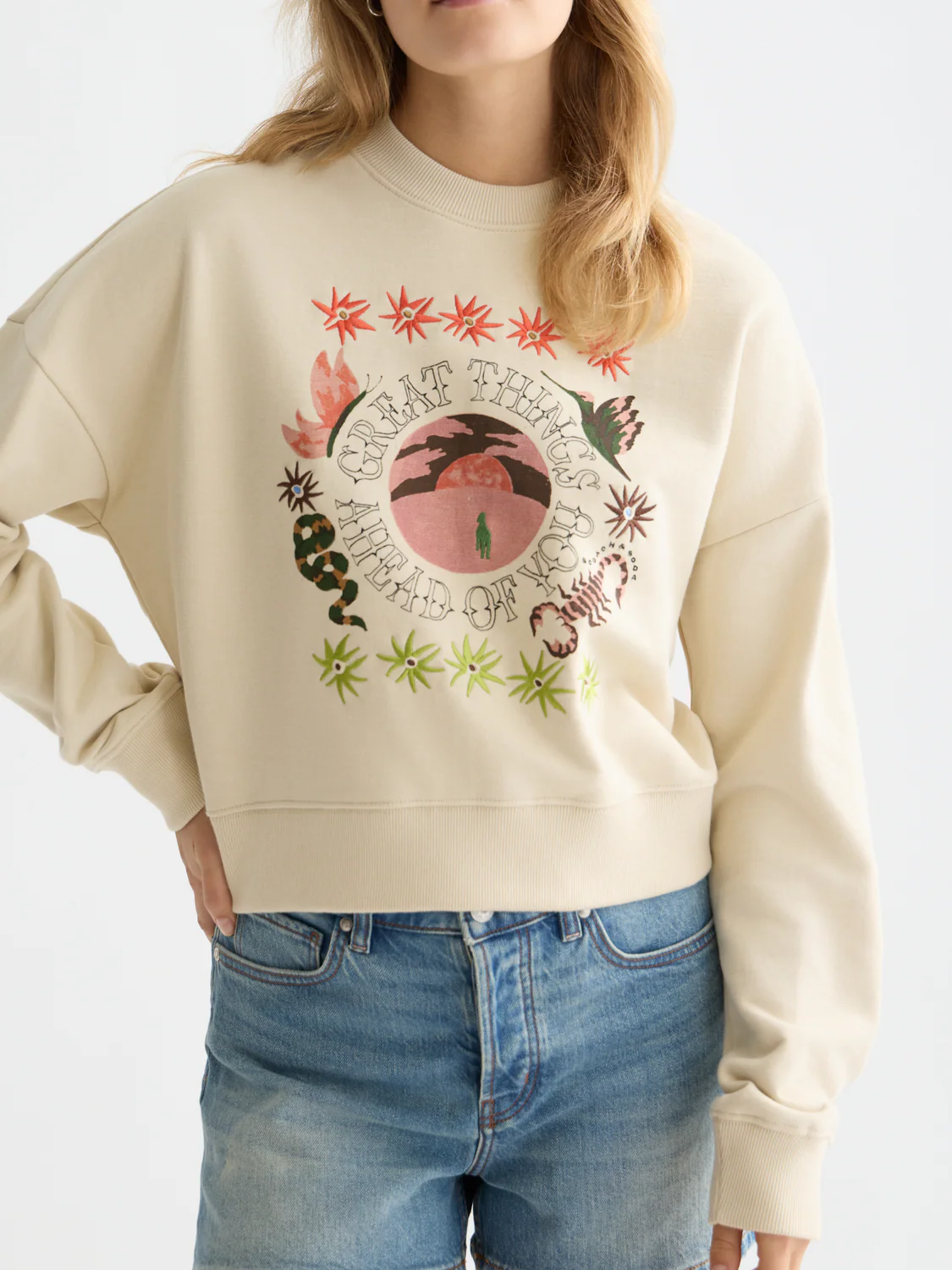 Artwork relaxed sweatshirt - Image 10