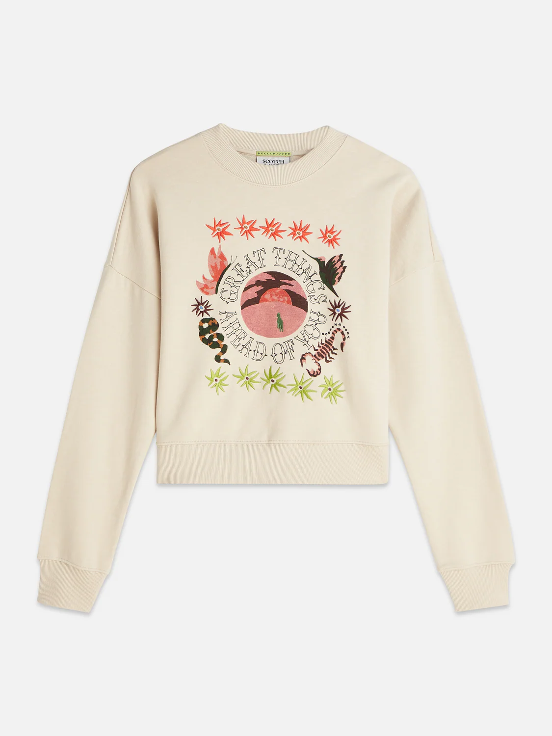 Artwork relaxed sweatshirt - Image 12
